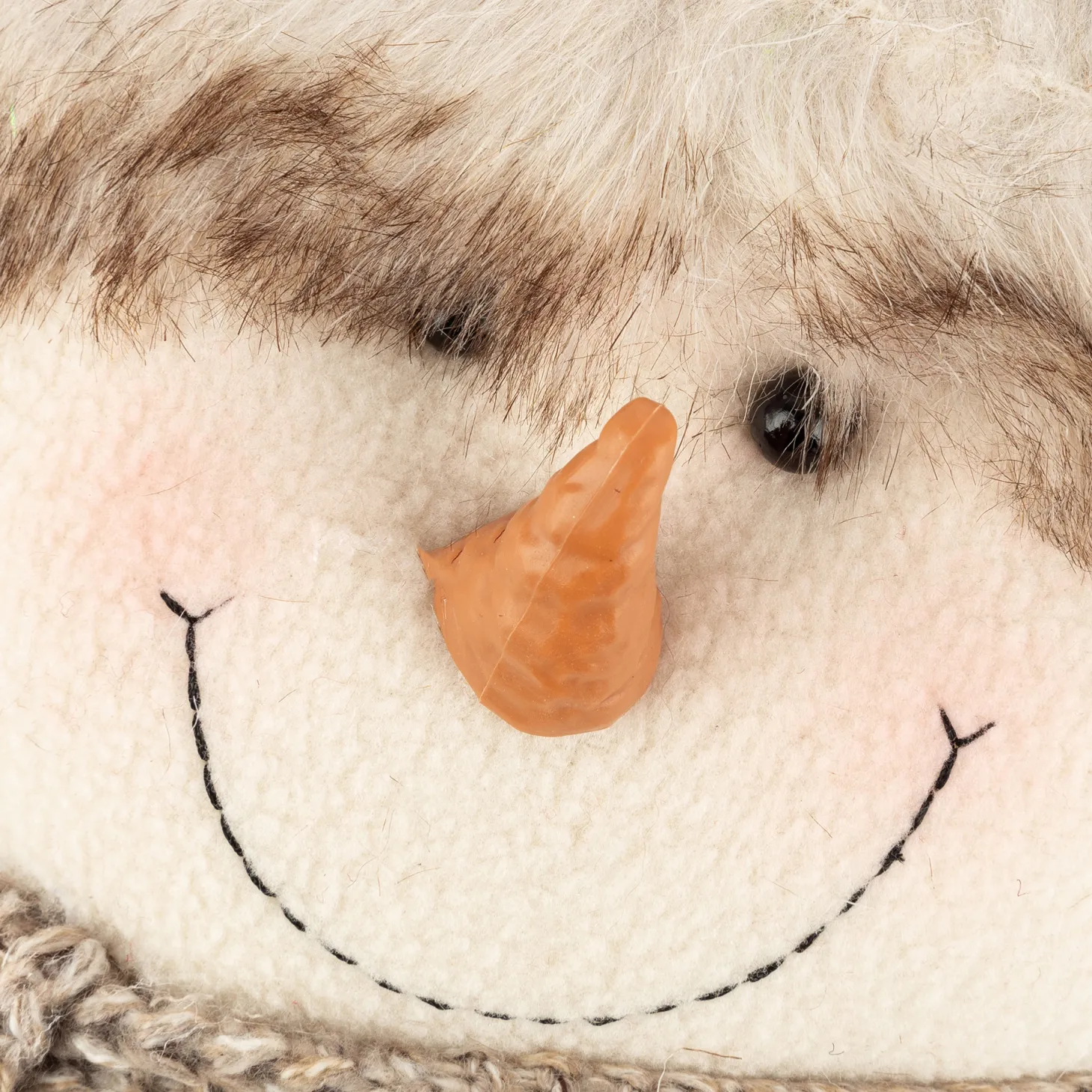Adorno colgante Busto muñeco de nieve 41cm