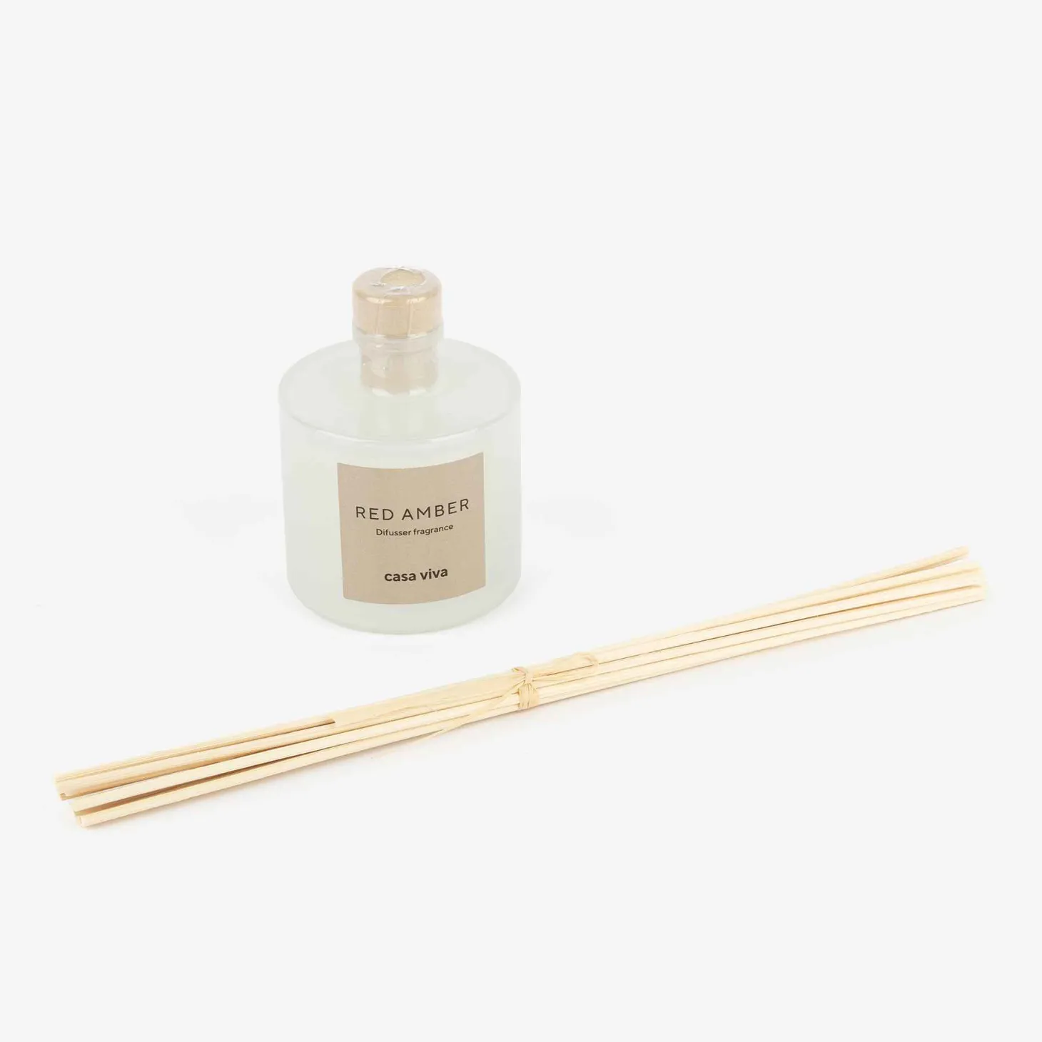 Ambientador en mikado Red Amber 100ml Casa Viva
