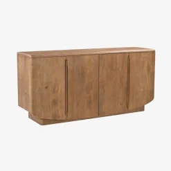 Aparador de madera de mango Brasilia 180x40x75cm Clau&Chloe