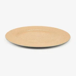 Bajoplato dorado con purpurina Ø33cm