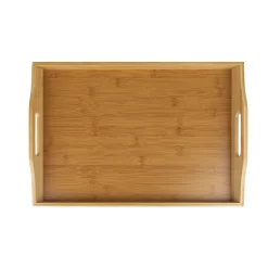Bandeja de bambú 43x29cm