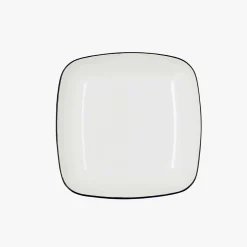 Bandeja de cerámica con relieve 19,5x3,6cm Siena
