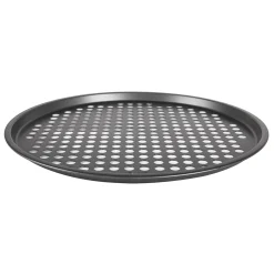 Bandeja de horno perforada para pizza de acero Ø32cm