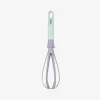 Batidor de varillas de plástico verde y gris Nira 30cm