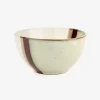 Bol de cerámica beige Sotres 69cl Ø14cm