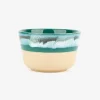 Bol de cerámica verde Gosol 60cl Ø13cm