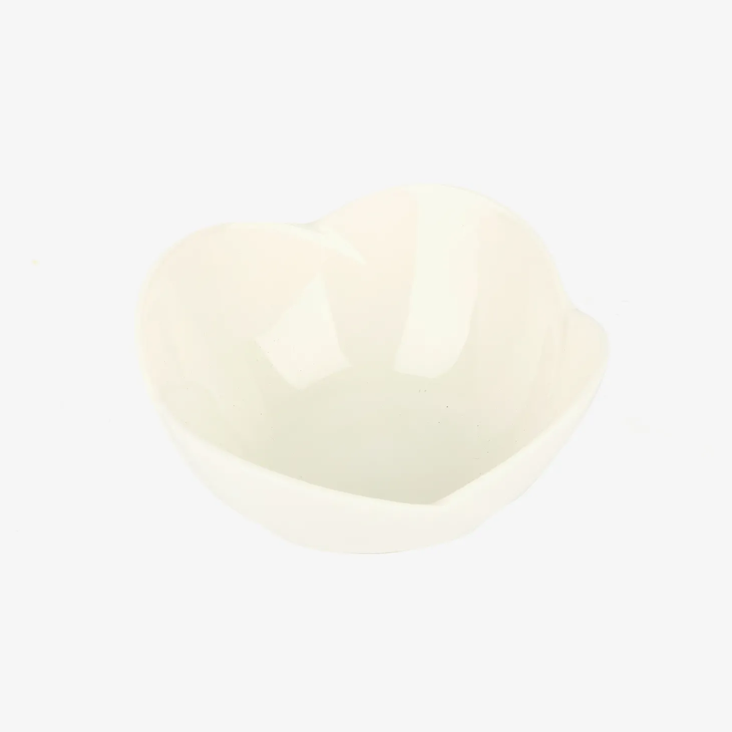 Bol de porcelana para aperitivos con forma de pétalo Ø11cm