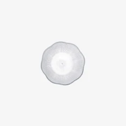 Bol de vidrio facetado Sena Ø12,5x5,5cm - 25cl