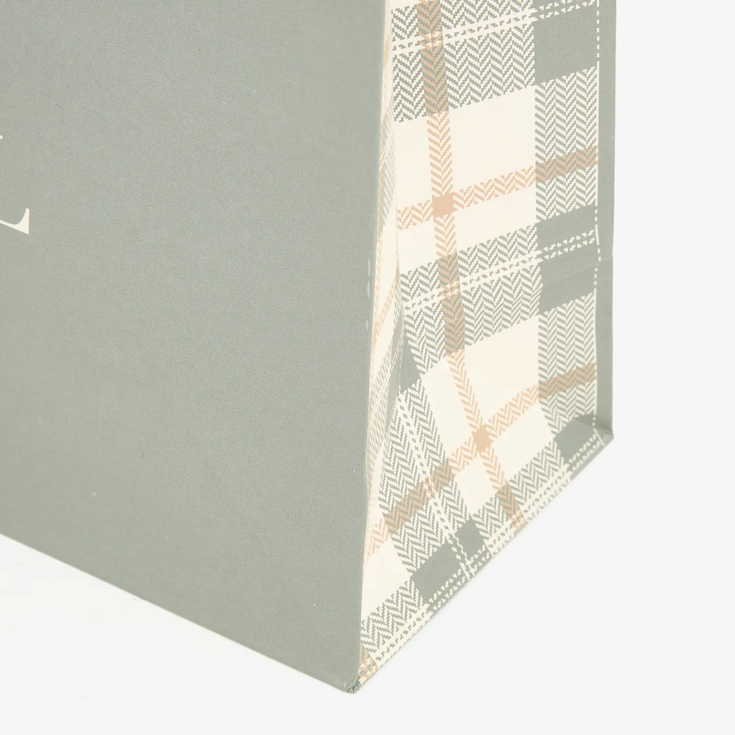 Bolsa de papel para regalo papel gris Nordic XL