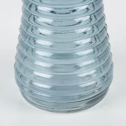Botella de cristal azul Rustik 1L
