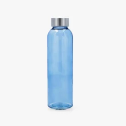 Botella de vidrio 0,6L azul Eira