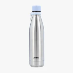 Botella termo de acero inoxidable azul Nolia 75cl