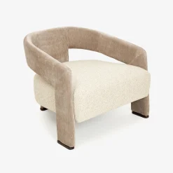 Butaca beige Regina 83x82x69cm Clau&Chloe
