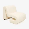 Butaca borreguito beige Ailen 59x86x64cm Clau&Chloe