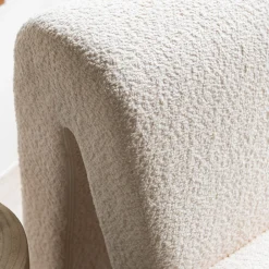 Butaca borreguito beige Ailen 59x86x64cm Clau&Chloe