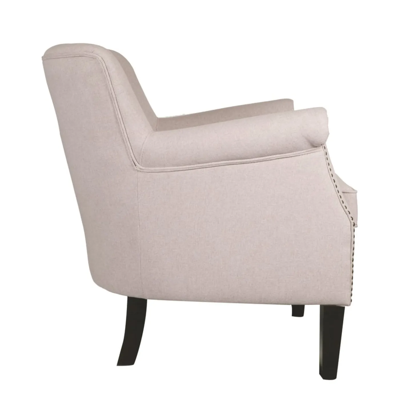 Butaca de poliéster beige Aurora 76x78x79cm Clau&Chloe