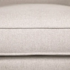 Butaca de poliéster beige Aurora 76x78x79cm Clau&Chloe
