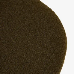 Butaca en tejido bouclé verde oliva Pacha 81x95x71cm Clau&Chloe