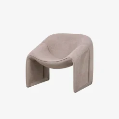 Butaca gris Nelia 81x64x74cm Clau&Chloe