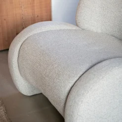 Butaca gris Telma 82x91x75cm Clau&Chloe