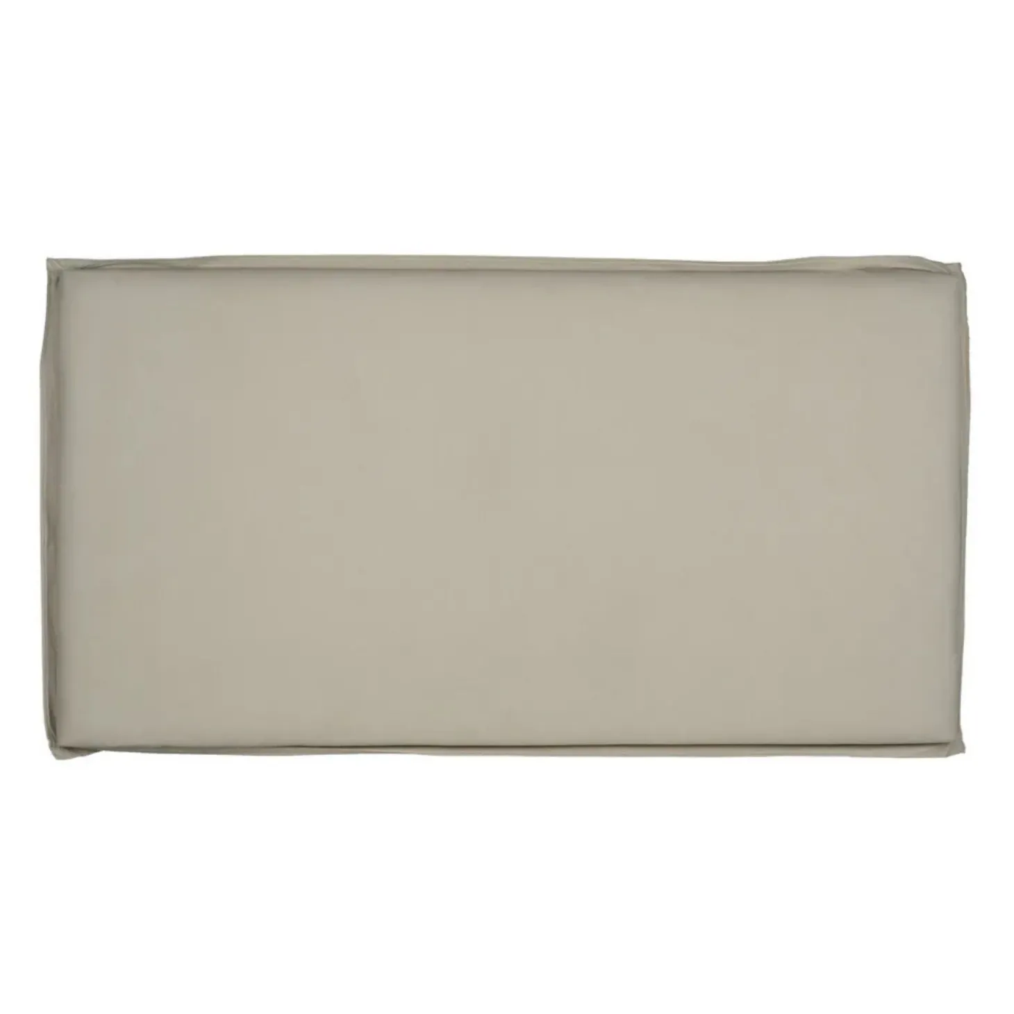 Cabecero tapizado desenfundable beige 190x8x100cm