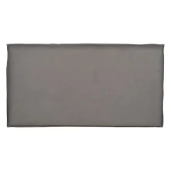 Cabecero tapizado desenfundable gris 190x8x100cm