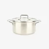 Cacerola de acero inoxidable con tapa Birta Ø20cm - 2,75L