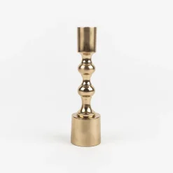 Candelabro de metal dorado Emas 16cm