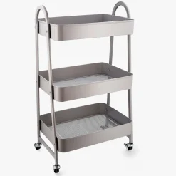 Carro de cocina gris Branik 45x31x78
