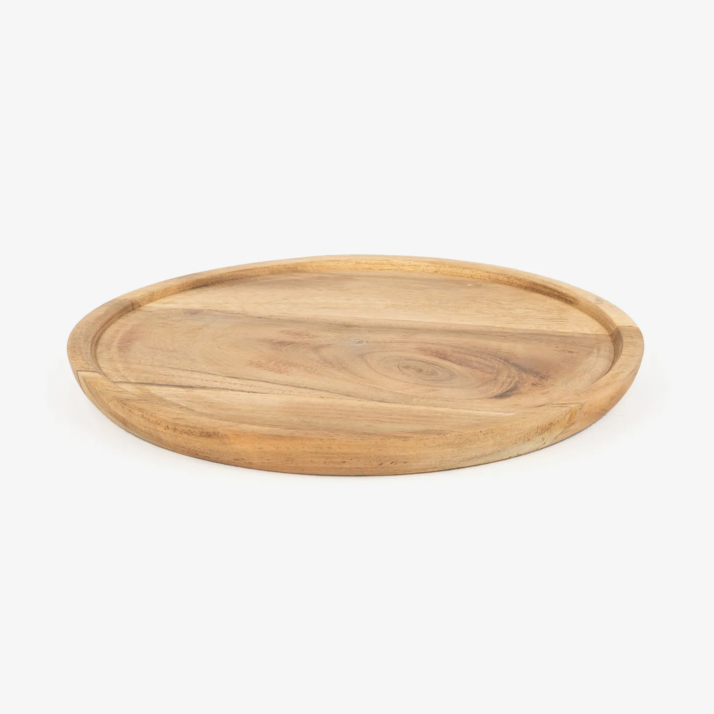 Centro de madera de acacia Salcam Ø22cm