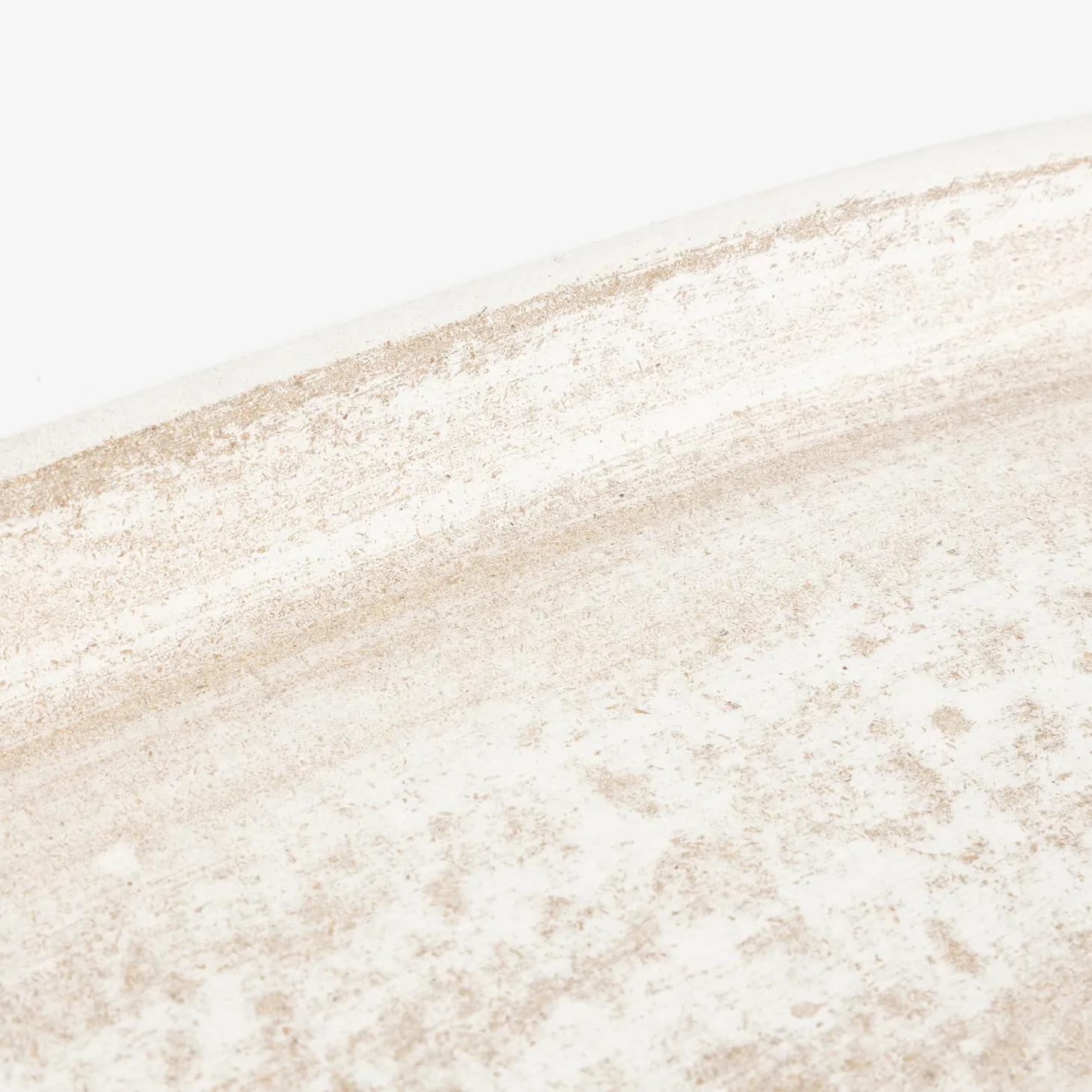 Centro de mesa de madera beige 37x24cm