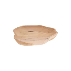 Centro de mesa de madera de teca