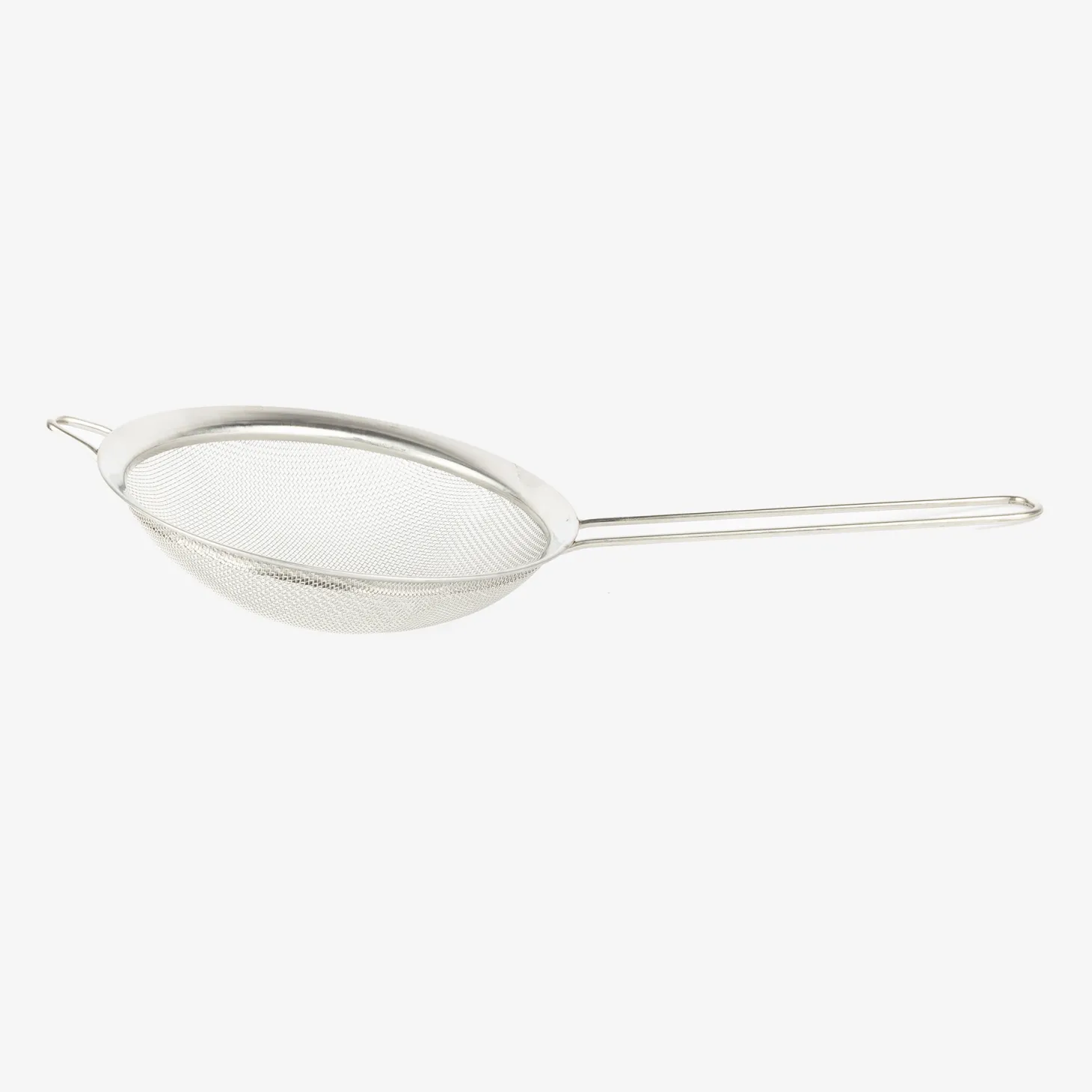 Colador de acero con mango 16cm