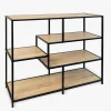 Consola de 5 estantes 100x34x90 Sira