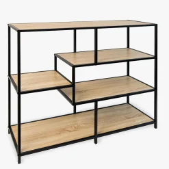 Consola de 5 estantes 100x34x90 Sira