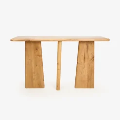 Consola de madera de acacia Moscú 130x40x75cm Clau&Chloe