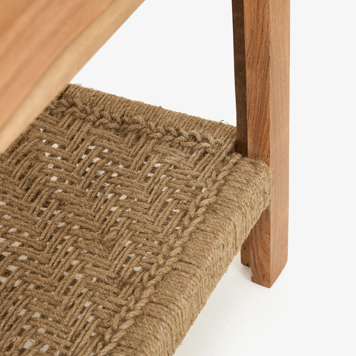 Consola de madera de acacia Bolt 170x40x75cm Clau&Chloe
