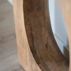 Consola de madera de mango Aero 120x35x77cm Clau&Chloe