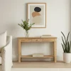 Consola de madera de mango Tallin 120x40x76cm