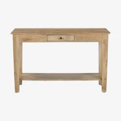 Consola de madera de mango Tallin 120x40x76cm