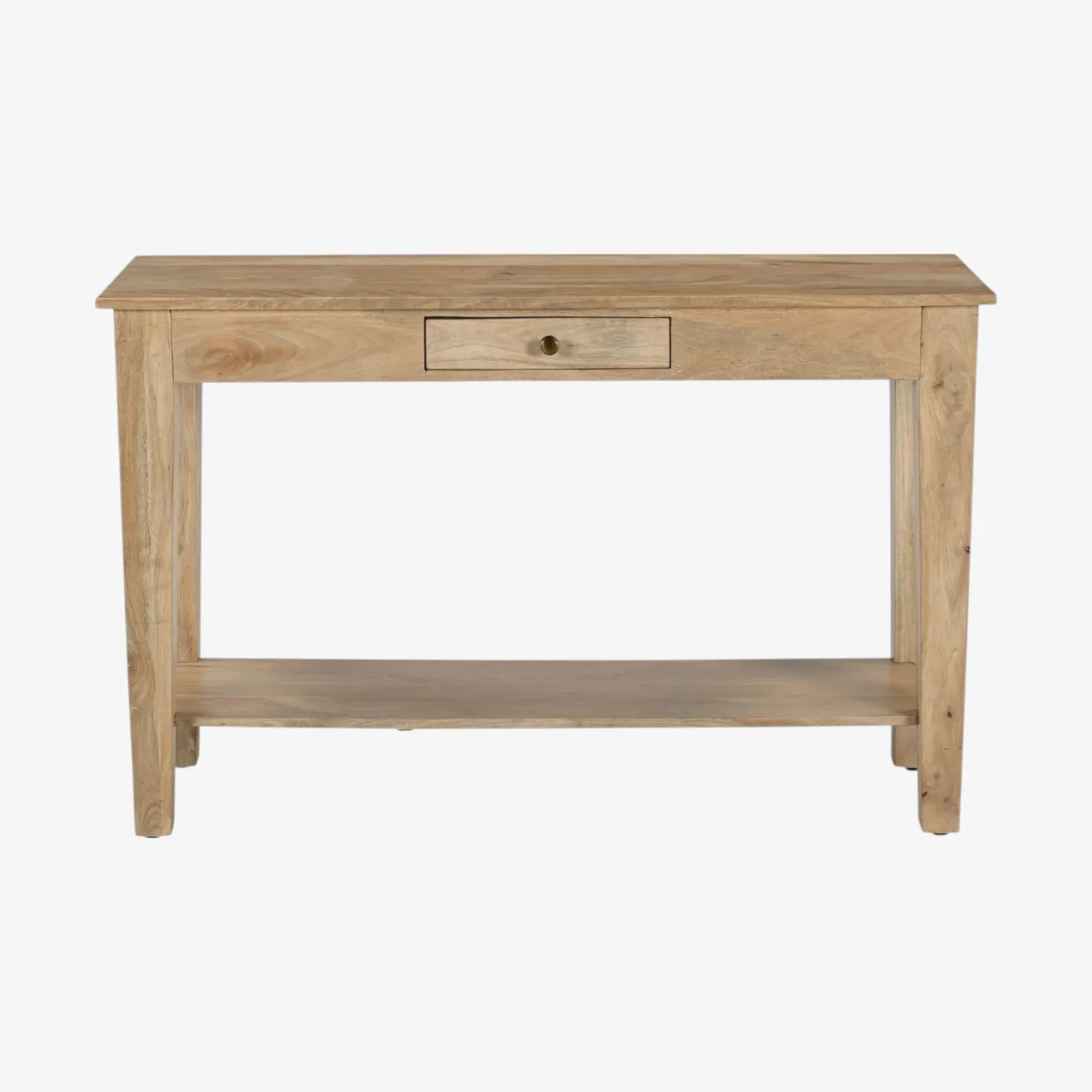 Consola de madera de mango Tallin 120x40x76cm