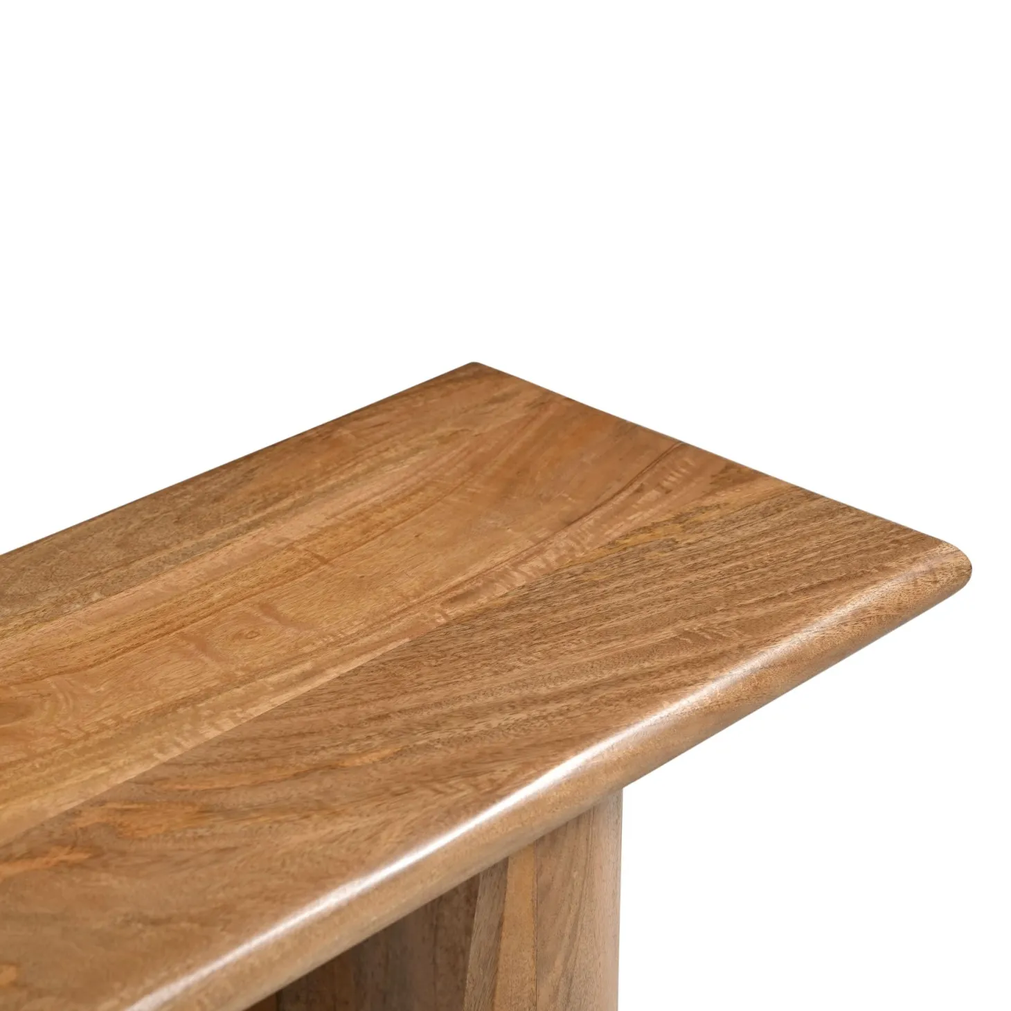 Consola de madera de mango clara Viena 120x36x76cm Clau&Chloe
