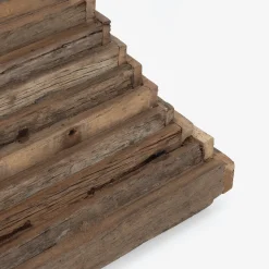 Consola de madera de olmo reciclada Pisco 120x45x87cm