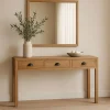Consola de madera olmo reciclada Ruan Clau&Chloe 130x50x80cm