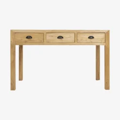 Consola de madera olmo reciclada Ruan Clau&Chloe 130x50x80cm
