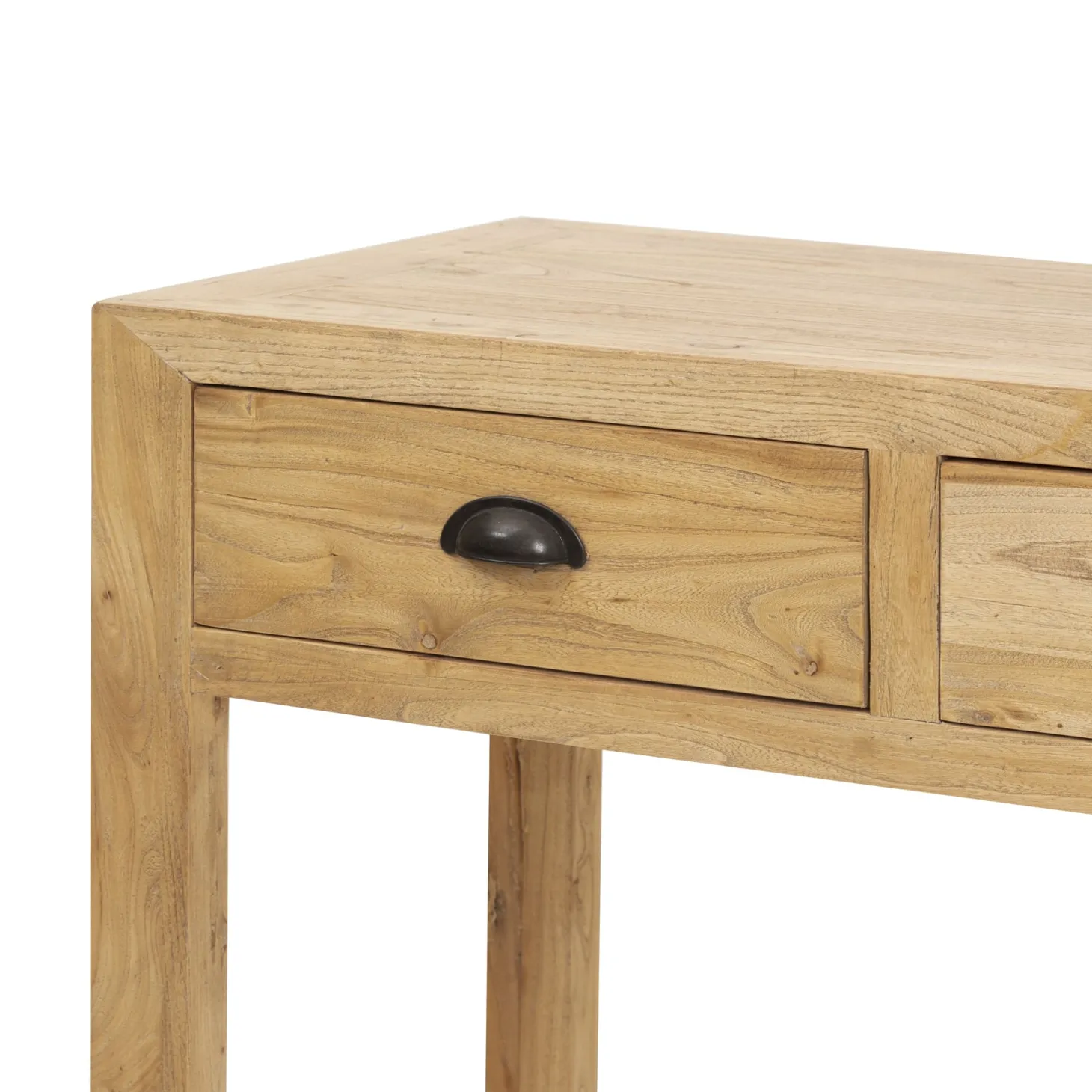 Consola de madera olmo reciclada Ruan Clau&Chloe 130x50x80cm