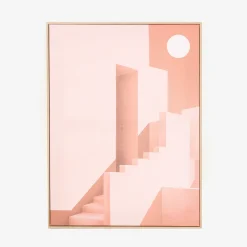 Cuadro con marco y cristal Ladder 45x60cm