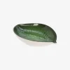 Cuenco de melamina verde Daim 23x15cm