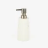 Dispensador de jabón de baño de poliresina granito Ø6x17cm