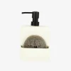 Dispensador de jabón de cocina blanco 18,4cm